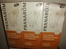 LOT DE 3 GELS CRÈMES ARTICULATIONS ET MUSCLES AROMALGIC 100ml Pranarôm  BIO 