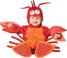 Lobster Baby Toddler Funny Halloween Costume SZ 6 Months
