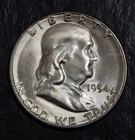 1954 S Franklin Half Dollar Gem BU    Lot 5085