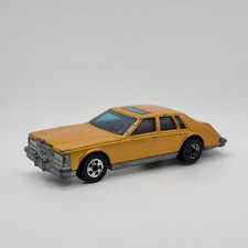 Vtg 1980 Hot Wheels Gold Sparkle Cadillac Seville Hong Kong Car