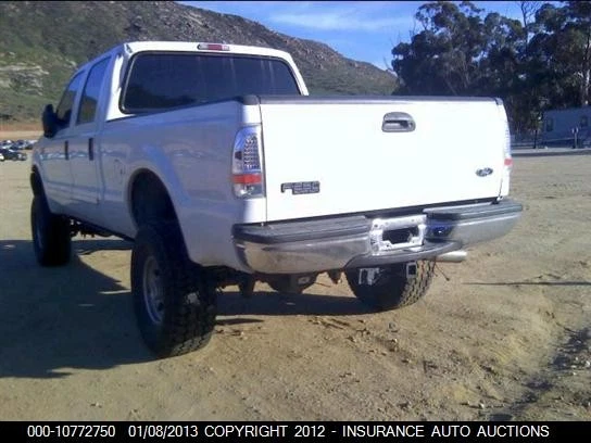 99 00 01 02 03 04 05 06 07 FORD F250 сверхпрочный резервуар охлаждающей жидкости 6,8 л V10 103k - Изображение 4 из 4