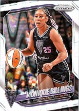 Monique Billings 2025 Panini Prizm WNBA #99 White Seismic Prizms
