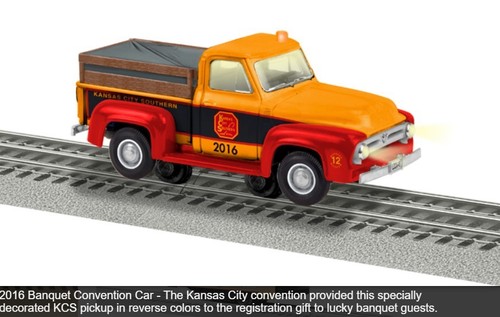 Camioneta pickup Lionel 58268 LCCA 2016 KCS convención banquete regalo nueva en caja | Condition: New