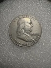 1961 Franklin Half Dollar Denver Mint Silver 50C Circulated Coin