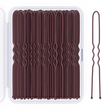2.8 Inch U Shaped Hair Pins for Women Girls, Long Hair Pin Bobby Pin for Secu...