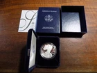 2005-W Proof American Silver Eagle - Gem Cameo With Box & COA