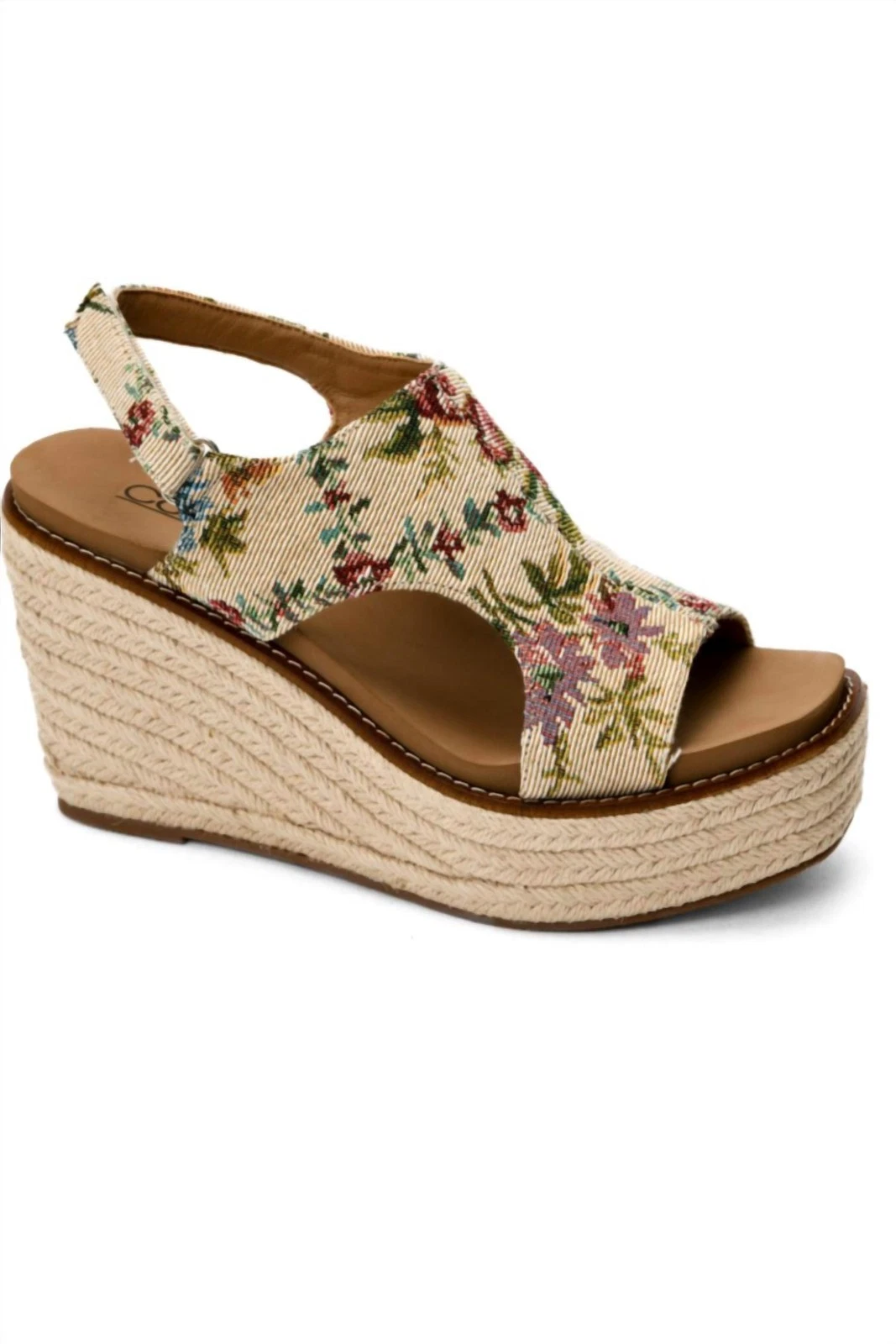 Corkys Footwear Women's Freddie Sandal Sand Floral