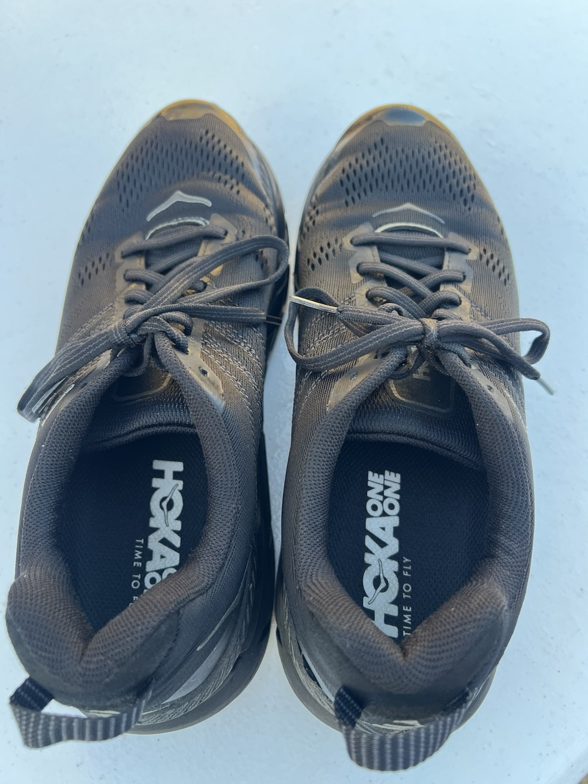 Men’s Black HOKA M Clifton 6 Running Shoes Size 9.5 thumbnail 6