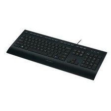 3x Keyboard USB Logitech OEM K280e Black