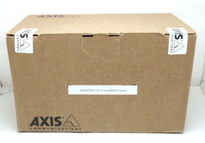 New AXIS Communications P1465-LE 29mm 02340-001 2MP IP IR Outdoor Bullet Camera