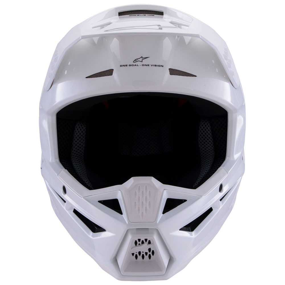 Alpinestars SM3 Helmet X-Large White Motorcycle Off Road Dirt Bike