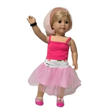 American Girl Doll Truly Me #24 Retired Blonde Hair Brown Eyes Freckles READ