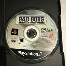 bad boys: miami takedown ps2 disc only crave m ntsc-u/c bad boys series