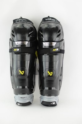 Bauer Supreme M3 Shin Guards Senior Size 17 (0521-1107)