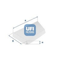 UFI Filter, Innenraumluft 53.044.00 FüR Peugeot