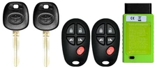 X2 New TOYOTA Sienna 2015-2019 H Chip Key + 5B Remote GQ43VT20T + Programmer