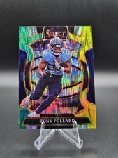 Tony Pollard Titans 2025 Select - #25 Green & Yellow Prizm Shock ⚡️