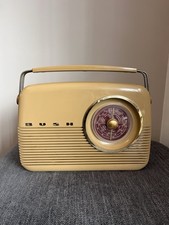 Bush Antique Style Radio TR82/97 AM MW LW Cream Retro