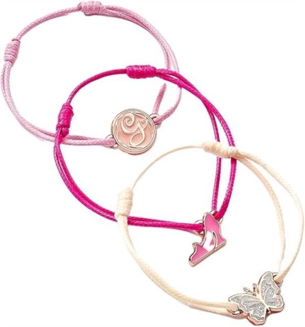 Wicked Girls Pink/Rose Gold Glinda Friendship Bracelet Set Wkbs0001 – Elegant Styling - Zinc Alloy / Copper / Aluminium - Image 3