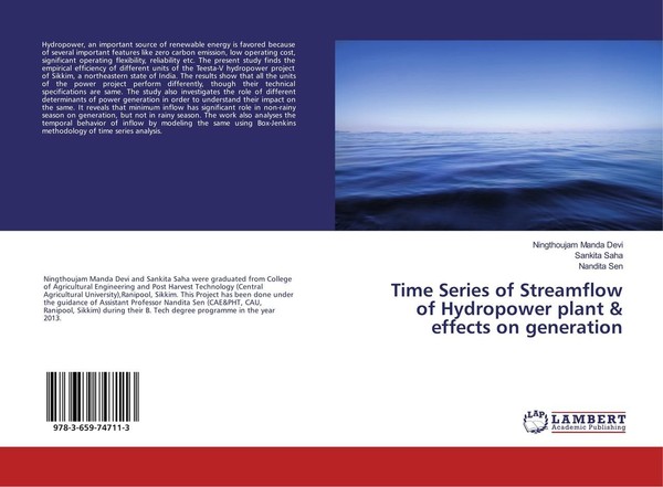 Time Series Of Streamflow Of Hydropower Plant & Effects On G ... 9783659747113-image