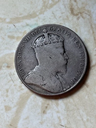 New found land 50 Cent 1908 Coin