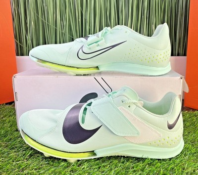 NIKE ZOOM LJ ELITE LONG JUMP TRACK SPIKES SIZE 10 MINT FOAM/VOLT DR9924-300