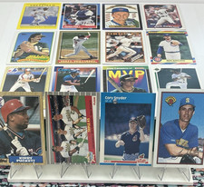 Baseball Cards Rookies Stars Lot Kirby Puckett Tino Martinez Matt Williams Grace