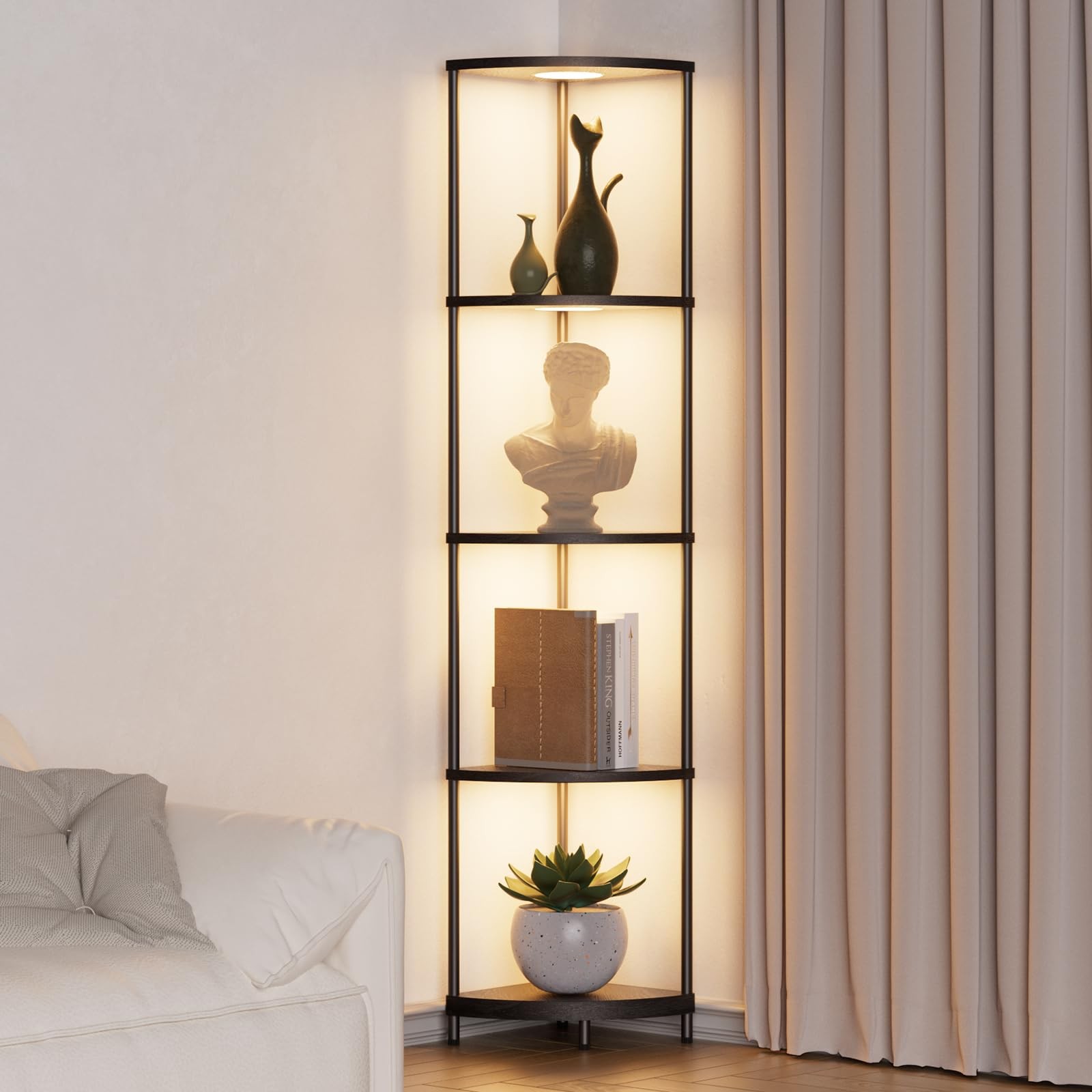 Recensione Lampada Terra 2700K-6500K con Ripiano | Best Buy 2026