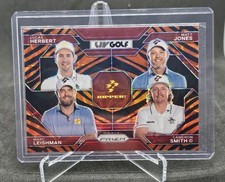 2024 Panini Prizm LIV Golf Ripper GC Team Card Tiger Stripe SSP Cameron Smith