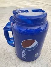 Huge 100 Ounce Whirley Insulated Drink Mug Pepsi Logo NL
