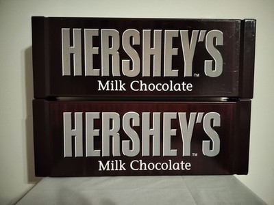 Hershey's Milk Chocolate Plastic Bank With Stopper Large 18.5'' X 6.75'' Candy Bar