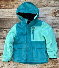 Lands End Kids Unisex Size M 8 Fleece Lined Waterproof Insulated Jacket
