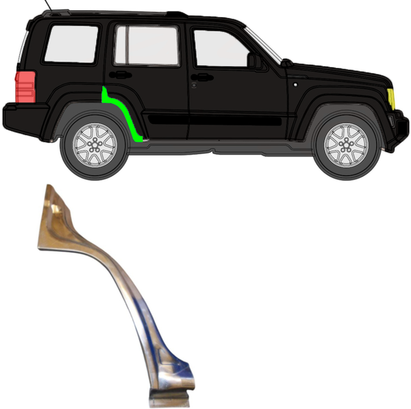 KotflüGel FüR Jeep Liberty 2008 - 2013 Hinten Rechts-image