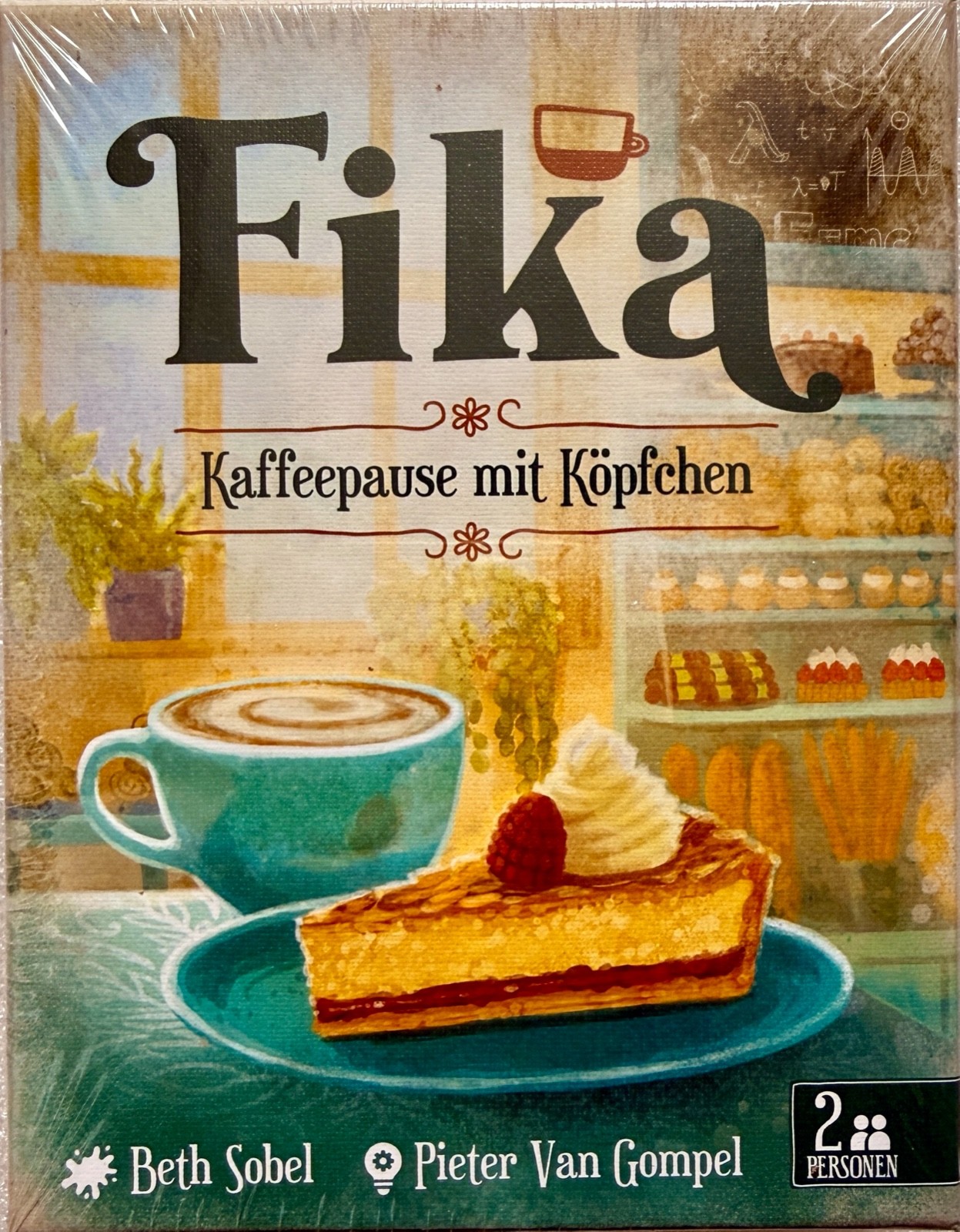 Fika Board Game Circus Kartenspiel Familienspiel Kennerspiel Legespiel Kaffee