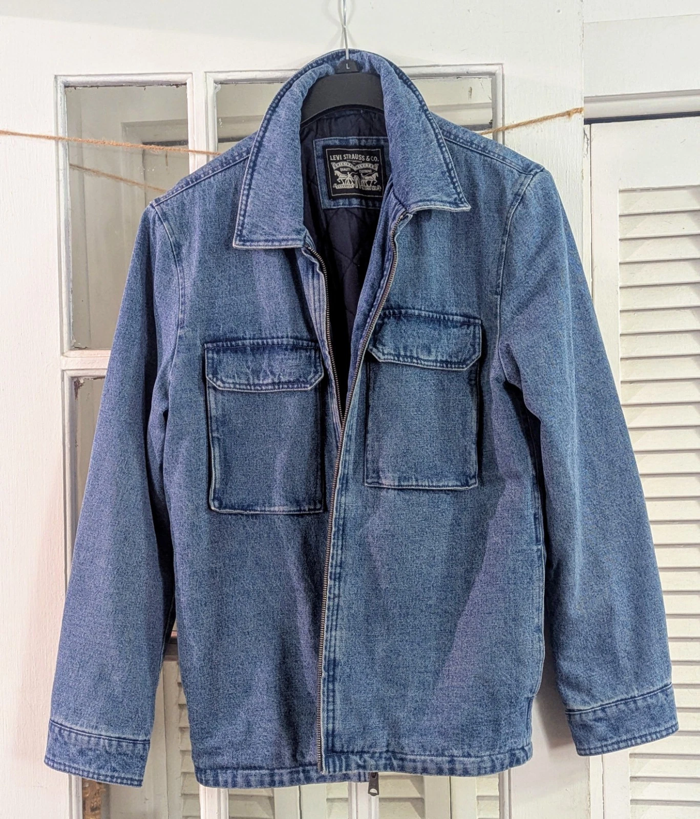 Men's Levi's Blue Workwear Cotton Denim Jacket