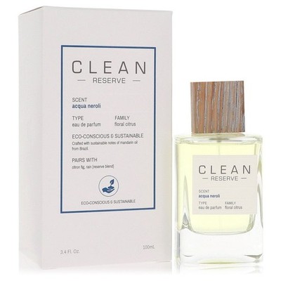 Clean Reserve Acqua Neroli by Clean Eau De Parfum Spray 3.4 oz For Women Brand 