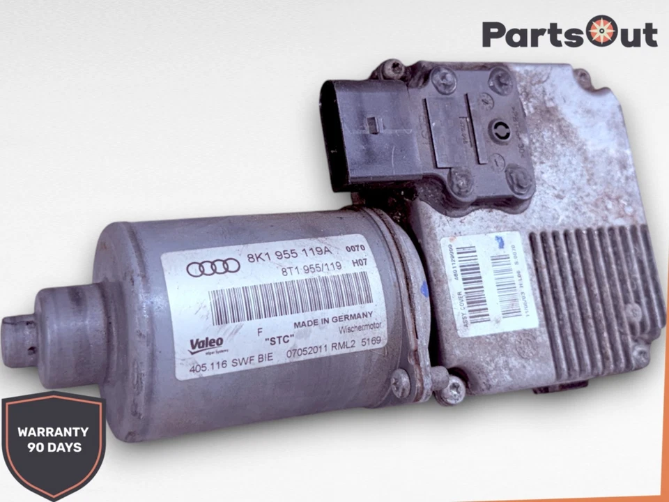 Motor limpiaparabrisas Audi A4 S4 2009-2011 OEM 8K1 955 119 A A5 S5 Foto 2 de 4