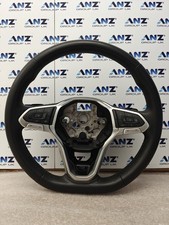VW VOLKSWAGEN T ROC R-LINE 2022-2025 MULTIFUNCTIONAL LEATHER STEERING WHEEL (F1)