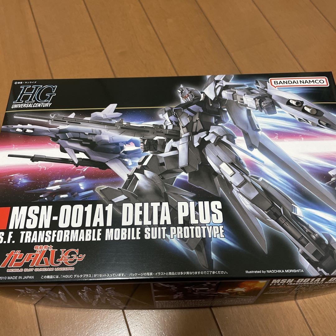 HG MSN-001A1 DELTA PLUS 1/144 Plasticmodel | eBay