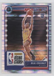 2023 NBA Hoops Premium Stock Rising Stars Pulsar Prizm Bilal Coulibaly Rookie RC