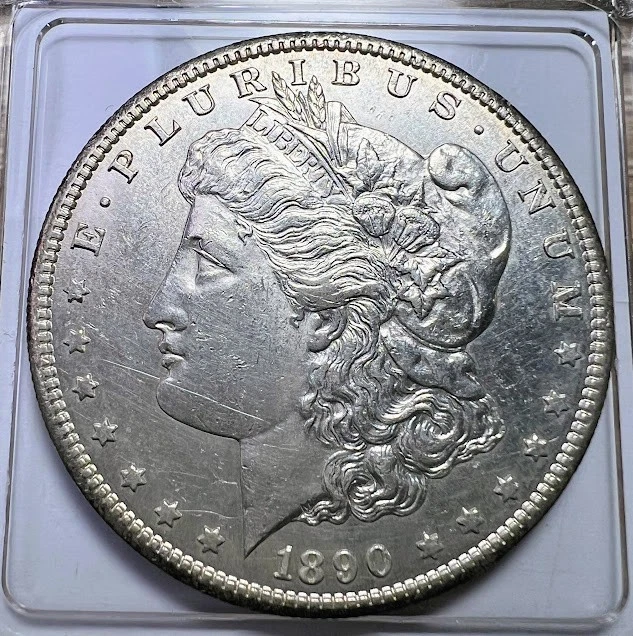 San Francisco Silver 1890 Year Morgan US Dollars (1878-1921) for
