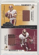2002 Playoff Honors Rookie Tandems Patrick Ramsey Cliff Russell #RT-3 4g8