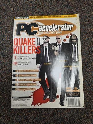 Accelerator Magazine PC Accelerator Magazine SEP 1998 Vol. 1 #1 GAMER Magazine 1st Issue | eBay