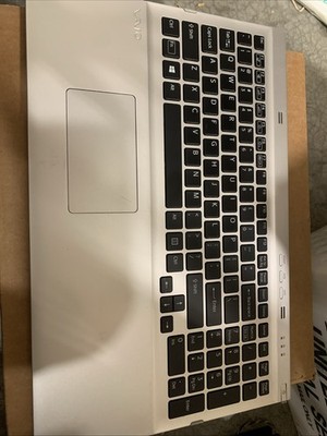Sony Vaio SVT151 Series Palmrest Touchpad Backlit Keyboard 60.4YH01.001 #b528