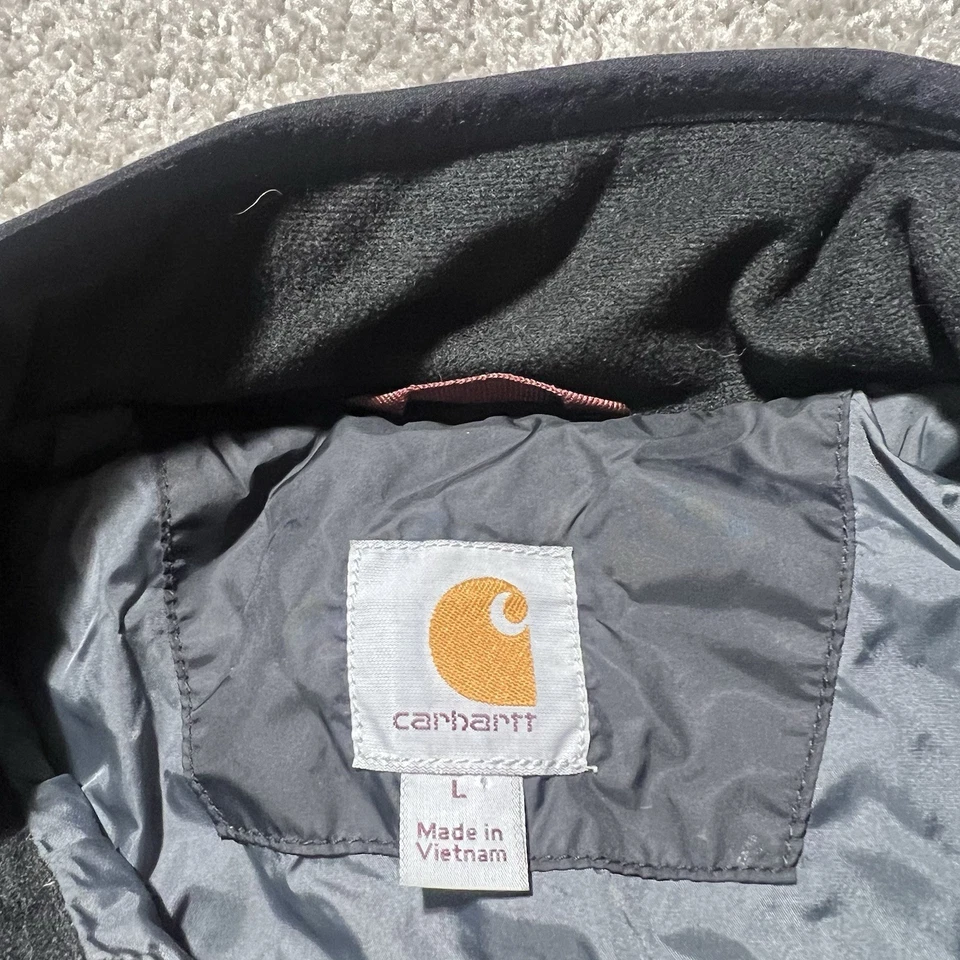 Jaqueta Carhartt Masculina Grande Gilliam Rain Defender Isolada Ajuste Relaxado Leve - Imagem 3 de 4