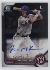 2022 Bowman Draft Chrome Draft Pick Auto Jared McKenzie #CDA-JM Auto 1cc7