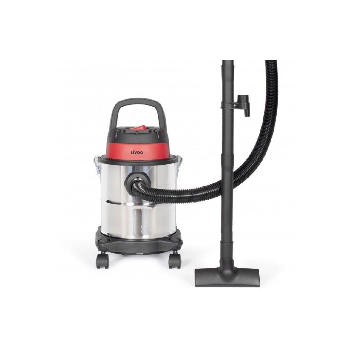 Aspirateur cuve eau et poussière Livoo 12L pour nettoyer facilement garage et chantiers