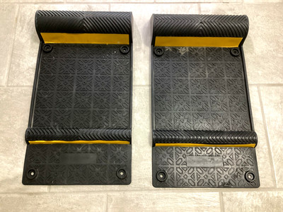 ORANCL PARKING FLEXIBLE PARKING MATS with 3M REFLECTIVE TAPES LOT OF 2