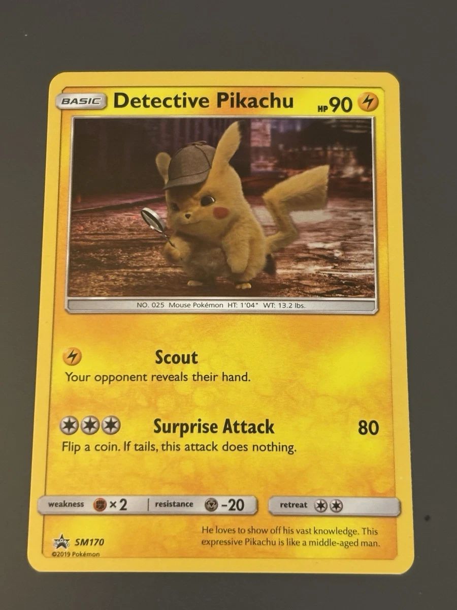 Detective Pikachu Pokémon TCG Cards for sale | eBay