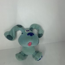 Nickelodeon Blue's Clues Blue Dog Plush, Washable, Vintage, Small 6-14 in, 1998